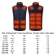 thumbnail image 3 of Chaleco calefactable recargable por USB para hombres y mujeres, 17 zonas de chaleco calefactable (3XL azul) Likrtyny Para estrenar, 3 of 9