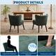 thumbnail image 5 of Yeshouse Sofá sillas para sala de estar, silla tapizada, sofá individual con asiento de salón y patas de madera para el dormitorio, sillas ocasionales para la oficina/dormitorio/espacios de lectura, 5 of 8