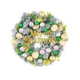 thumbnail image 1 of Corona de Navidad artificial con adornos de bolas BLESIY 40 cm x 10 cm x 40 cm Estilo G, 1 of 8