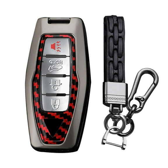 New Key Shells Key Fob Cover Fit for Mitsubishi Outlander 2021 2022 2023 2024 2025 Zinc alloy Key Cover Accessories 3/4 Button Case Holder Protector Metal Keychain