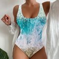 thumbnail image 1 of Acyse Womens Bikinis for Summer Clearance Woman Cute And Fashionable Beach Swimsuit With Printed Summer Swimsuit, 1 of 3