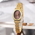 thumbnail image 2 of Resicozy Wrist Watches for Women Small Thin Bracelet Quartz Watch Dainty Gifts 2026 Gold with Brown Face, 2 of 3
