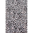 thumbnail image 2 of SofiePJ, Women's, Plus Size Printed Robe Set with Chemise 2 Piece Sleep Lounge Set, Leopard Tan, 1X, 2 of 6