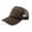 Brown, variant on 6-Pack Trucker Hat Adjustable Cap (White & Blue)