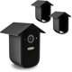 thumbnail image 1 of (negro)Juego de 2 fundas de silicona para cámara de vigilancia EufyCam 2C / 2C Pro, funda protectora de silicona negra contra los rayos UV y la intemperie, suave, resistente al agua y, 1 of 5