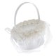 thumbnail image 5 of 3Pcs Encaje Cesta De Flores Compromiso De Boda Fiesta Flor Cesta - Blanco Sunnimix Cesta de la muchacha de las flores de la boda, 5 of 8