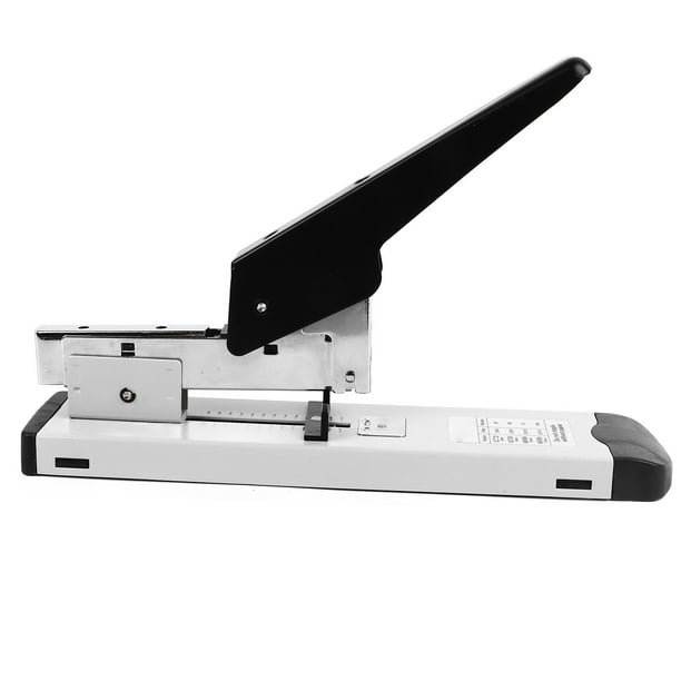 Grapadora de gran capacidad de metal para escritorio, herramienta de grapado de papel manual para oficina y escuela