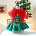 thumbnail image 4 of FYTPOV Cute Christmas Pet Dog Dress, Cute Dog Clothes, Puppy Clothes Yorkie Clothes, Plush Winter Warm Doggie Dress Dog Apparel for Small Dogs and Cats, M, 4 of 5