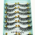 thumbnail image 4 of Xihbxyly Pestañas 3D, Pestañas Gruesas de Aspecto Natural, Pestañas Largas y Rizadas de Tira Completa, Estilo Glamuroso y Sutil, Pestañas Reutilizables, Maquillaje para Bodas, Look Perfecto para Self, 4 of 7
