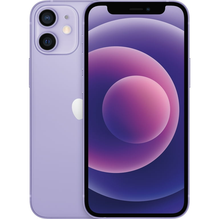 Walmart Family Mobile Apple iPhone 12 5G, 64GB, Purple- Prepaid