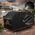 thumbnail image 3 of Griddle Cover for Blackstone 36" Griddle - 2026 Upgraded 1000D Heavy Duty Waterproof Flat Top Grill Cover, Tear & Fade Resistant with Buckle & Air Vents, Fits Blackstone 1528 & More 4-Burner Griddle, 3 of 4