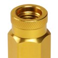 thumbnail image 4 of J2 Engineering LN-T7-028-15-GD J2 Engineering 7075 -T6 Forged Aluminum M12X1.5 20Pcs 60mm Height Open -End Lug Nut Set w/Adapter Key (Gold), 4 of 6