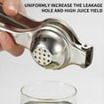 thumbnail image 5 of Stainless Steel Lemon Squeezer with Heavy Duty Solid Metal Bowl, Large Manual Citrus Press & Lime Juicer, Non-slip Grip & Dishwasher Safe for Easy Cleaning, Ideal for Home Bars, Restaurants, 5 of 9