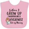thumbnail image 3 of Inktastic Future Dental Hygienist Like Mommy Girls Baby Bib, 3 of 4