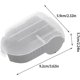 thumbnail image 2 of Vegetable Peeler,Peach Peeler - Anti-Skid Design Cucumber Peelers with Stainless Steel Blade Integrated Peel Storage Box for Home, 2 of 4