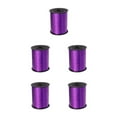 thumbnail image 2 of kurtrusly Sparkling Ribbon Balloon Sturdy And Durable For Crafts And Gift Packaging Tidy Golden Curled Ribbon Purple ribbon 5Set, 2 of 6