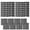 Black, variant on S SERENABLE 0-9 Continuous Number Stickers 800Pcs Water Resistant Easy to Peel Off Sticky Labels Asset Labels for Office Classroom Locker Multicolor