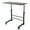 Black-24in Width, variant on Ktaxon Side Table Rolling Computer Desk Stand Coffee Sofa End Cart Laptop,Black