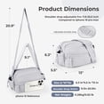 thumbnail image 5 of Gynky Crossbody Bags for Women, Puffy Mini Crossbody Purse Small Purses, Phone Purse Handbag Shoulder Bag for Travel Daypack, 5 of 6