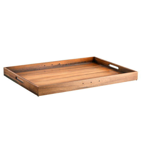 STAWAY Acacia Wood Noodle Board - Multi-Purpose Stove Cover & Cutting Board, 30x22" - Ideal for Kitchen Space, Easy to Clean, Durable & Stylish