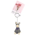thumbnail image 2 of WHAMVOX Cartoon Note Holder Resin Message Folder Animal Product Display Board Photo Clip Desktop Ornament(Dark Gray), 2 of 8