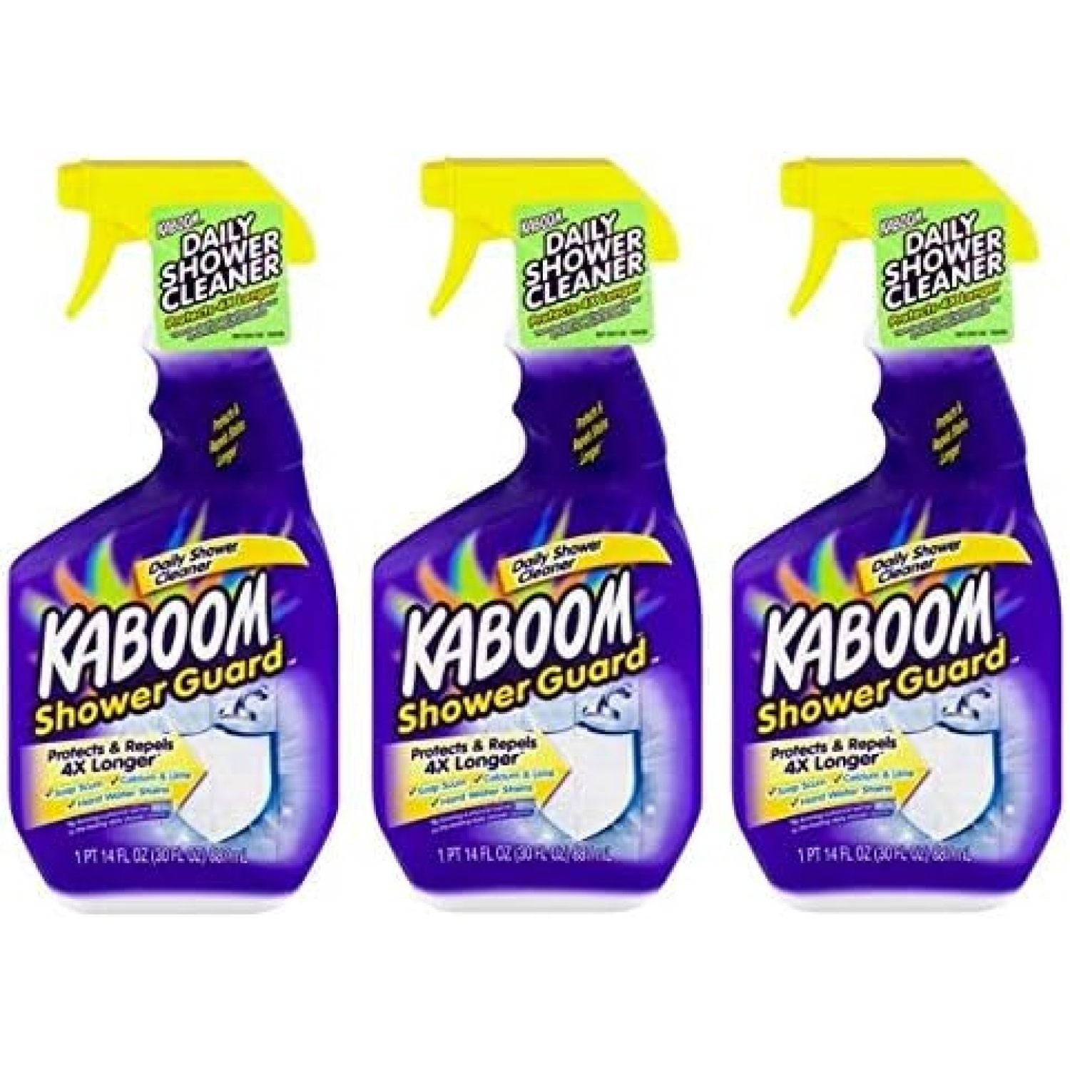 HTYSUPPLY Shower Guard Daily Shower Cleaner, 30 fl oz