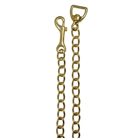Schneiders Heavy Duty Solid Brass Chain for Horses | Training Aids | Size 30