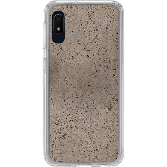 Skinit Concrete Sandstone Concrete Galaxy A10e Clear Case