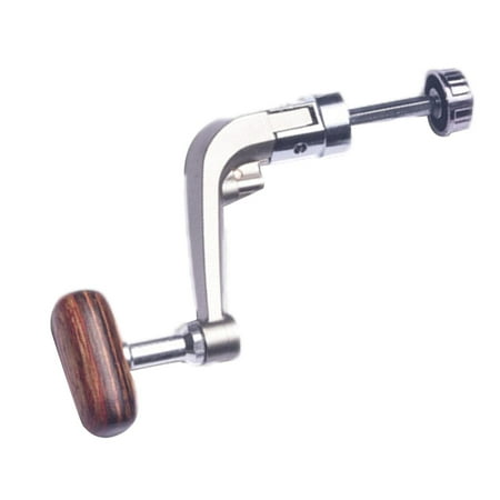 Spinning Reel Handle Rotatable Fishing Reel Arm Reel Replacement Rustproof Universal Spinning Fishing Reel Handle Grip Parts Fishing Accessories