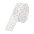 thumbnail image 1 of Unique Bargains Lace Ribbon 10 Yards 1.2 Inch Cotton Lace Trim for Craft,Gift Wrappers,Headbands,White Style 11, 1 of 5