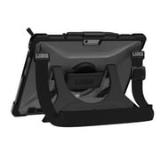 UAG Microsoft Surface Pro 11/10/9 Case with Built-in Kickstand Hand & Shoulder Strap Pen Holder Compatible with Type Cover Keyboard Rugged Protective Cover, Plasma Ice