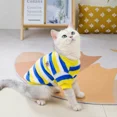 thumbnail image 3 of Estilo A Rayas Sueter De Felpa Para Mascotas Perros Y Gatos, 3 of 8