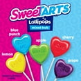 thumbnail image 2 of SweeTARTS Valentine's Day Candy Heart Shaped Lollipops, 16.9 oz, 30 Count, 2 of 6