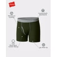 thumbnail image 3 of Hanes Boys' ComfortSoft Waistband Boxer Briefs, 5-Pack, Sizes S-XXL, 3 of 8