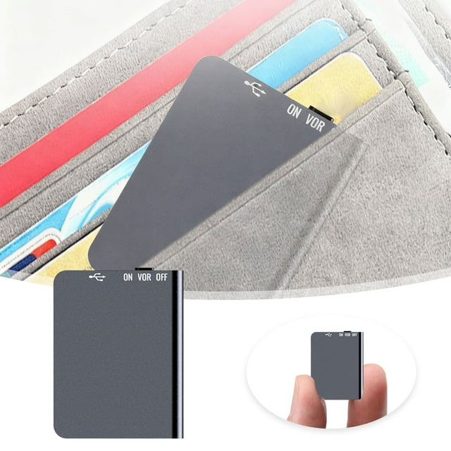 Klonfd Voice Recorder Mini Voice Recorder And Playback Mini Portable Smart Voice Recorder For Lectures Meetings Interviews Tourism Business