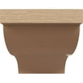 thumbnail image 2 of 10"W x 20"D x 10"H Wide Garner Rough Cedar Woodgrain TimberThane Corbel, Primed Tan, 2 of 6