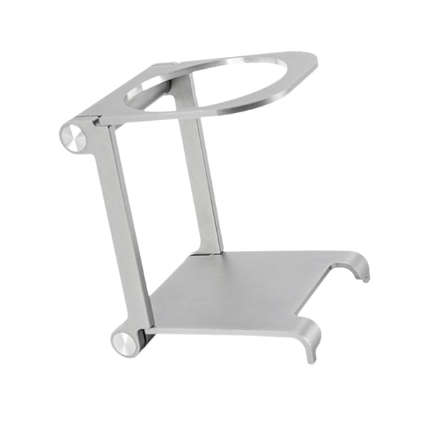 Soporte de aluminio para cafetera Manual, soporte pequeño de aleación de aluminio, soporte portátil para máquina de Espresso para acampar en casa
