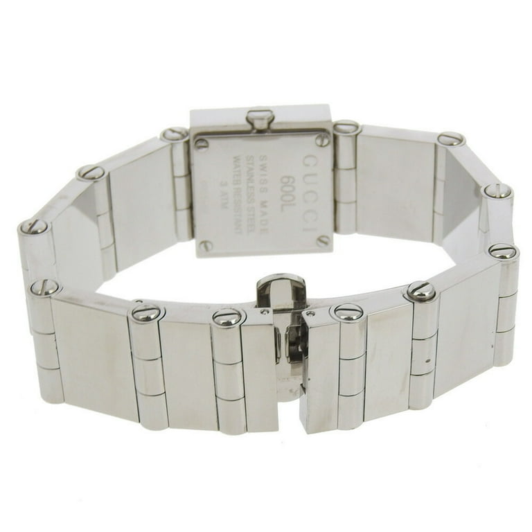Pre-Owned Gucci Watch 600L Stainless Steel Quartz Analog Display