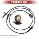thumbnail image 3 of 2 Pcs Sensor de Velocidad de Rueda ABS Frontal para Nissan Juke 1.6L 2011-2017 No.479101KA0A, 3 of 7