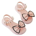 thumbnail image 1 of Ediodpoh Girls' Soft Sole Sandals for Spring/Summer Sandals for Kids Pink 14.5, 1 of 9