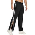 thumbnail image 1 of Men's Sports Jogger Pants With Side Zipper Long Pants Cargo Pants Men's Basketball Pants, 1 of 2