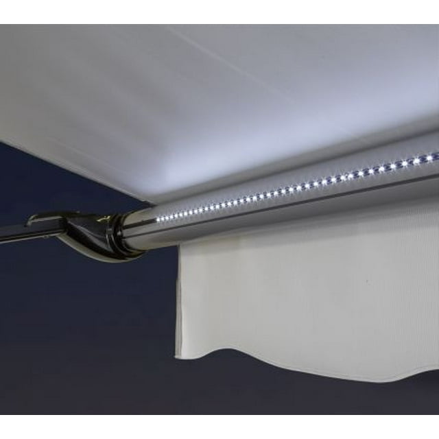 Carefree RV Awning Light 901092 LED Light Strip; 16 Foot Length With 26 Inch Lead; White; 30 Lights Per Meter