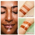 thumbnail image 4 of 2-Pack Aliver 2 in 1 Colour Changing Concealer Stick with Cosmetic Brushes, Long Lasting Makeup Full Concealer Stick - Espresso#3, 4 of 9