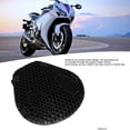 thumbnail image 4 of Cojín de asiento de gel universal para motocicleta Cojín de asiento transpirable con alivio de presión de absorción de impactos 3D, 4 of 9