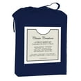 thumbnail image 2 of Cotton House - Ensemble de Draps en Microfibre Infroissable, Très Grand Lit, Bleu Foncé, 2 of 3