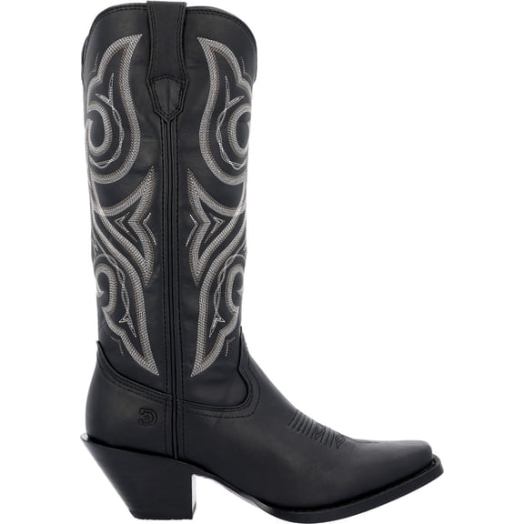 Crush by Durango Women’s Black Beauty Western Boot, Black Beauty, Size 8(M)