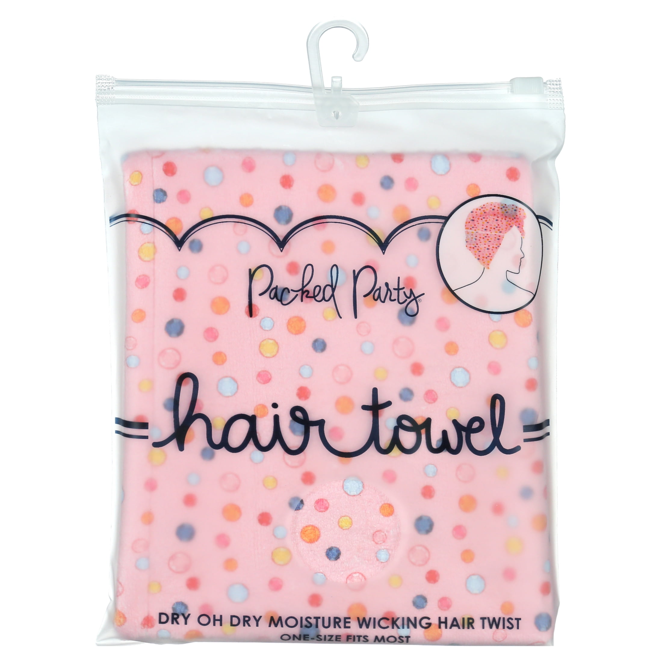 Packed Party Dry Oh Dry Moisture Wicking Hair Towel