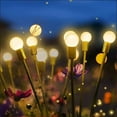 thumbnail image 6 of Gustave 2PCS 8 LED Solar Firefly Lights Outdoor Waterproof Stake Lights Garden Decorative Starburst Swaying Fairy Lights for Pathway Lawn Patio Landscape, 6 of 7