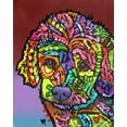thumbnail image 2 of Dean Russo Collection 15x18 Gold Ornate Wood Framed with Double Matting Museum Art Print Titled - Riley 2, 2 of 4