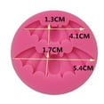 thumbnail image 6 of Bat Chocolate Molds Halloween Candy Molds Silicone Ice Mold for Baking Festival (Random Color), 6 of 10